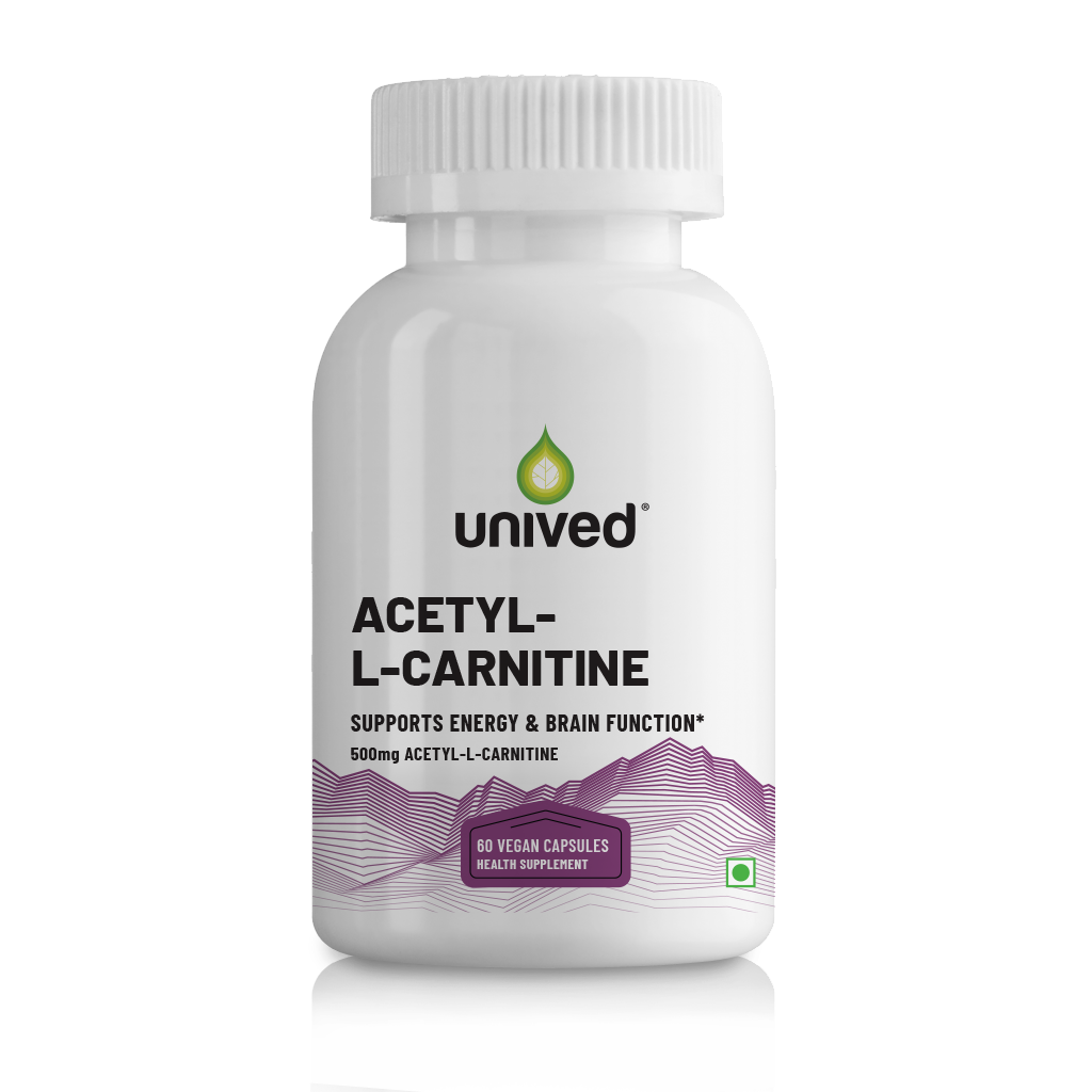 Unived Acetyl-L-Carnitine Brain, Energy & Nerve Health Support Unived Acetyl-L-Carnitine Brain, Energy & Nerve Health Support