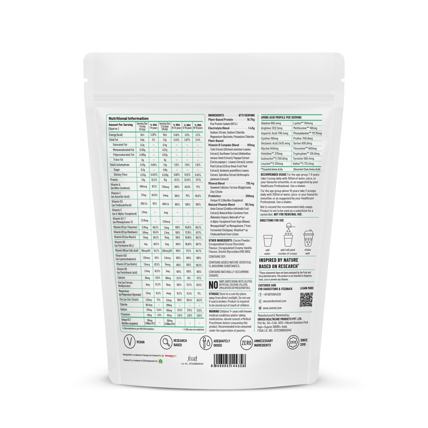 Junior's Daily Nutrition