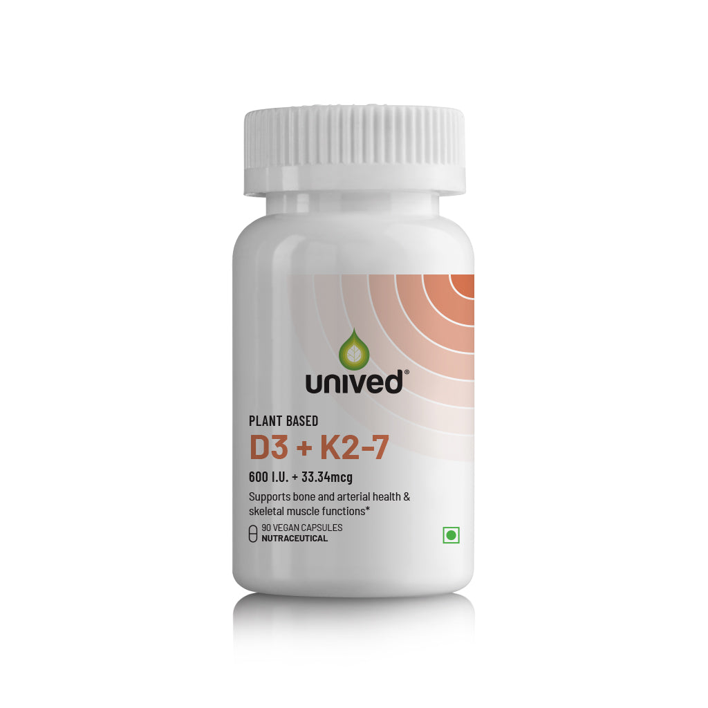 l carnitina para quemar grasa abdominal Unived D3 + K2-7 – Plant-Based Support for Bone, Heart & Immune Health