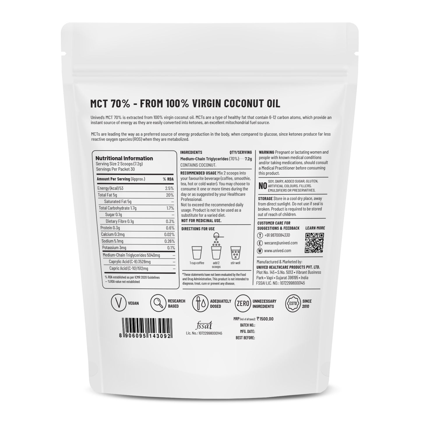 MCT 70%