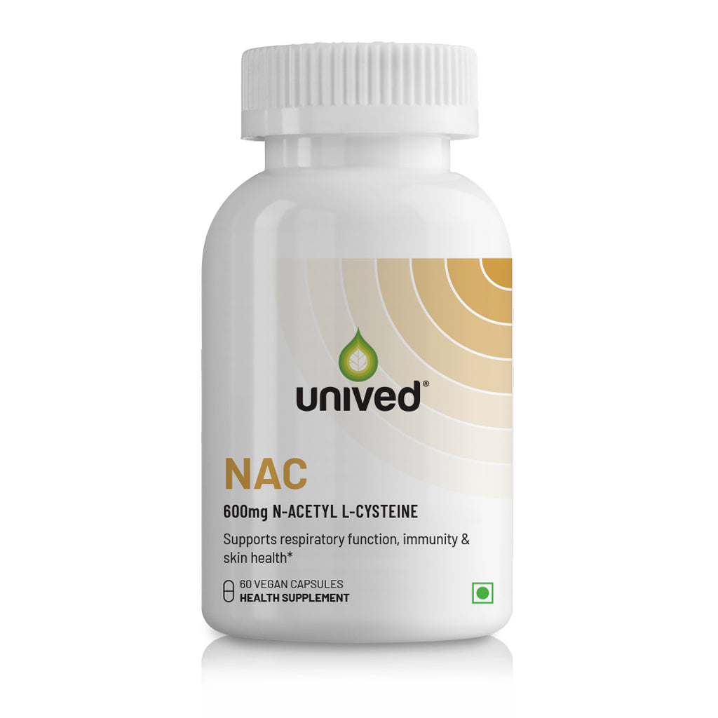 Unived NAC N-Acetyl Cysteine for Antioxidant & Lung Health Support Unived NAC N-Acetyl Cysteine for Antioxidant & Lung Health Support