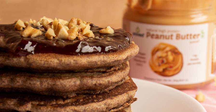 Protein Peanut Butter Pancakes