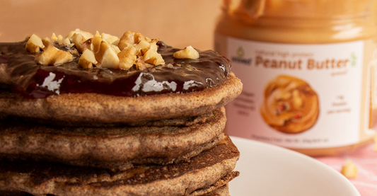 Protein Peanut Butter Pancakes