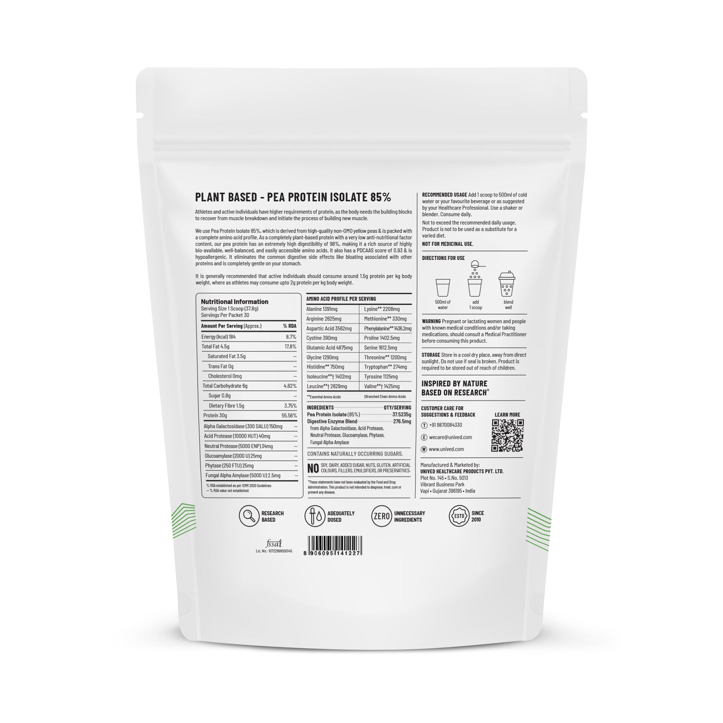 Pea Protein Raw