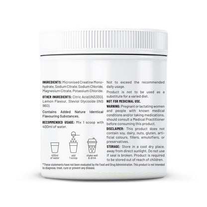 Creatine + Hydration