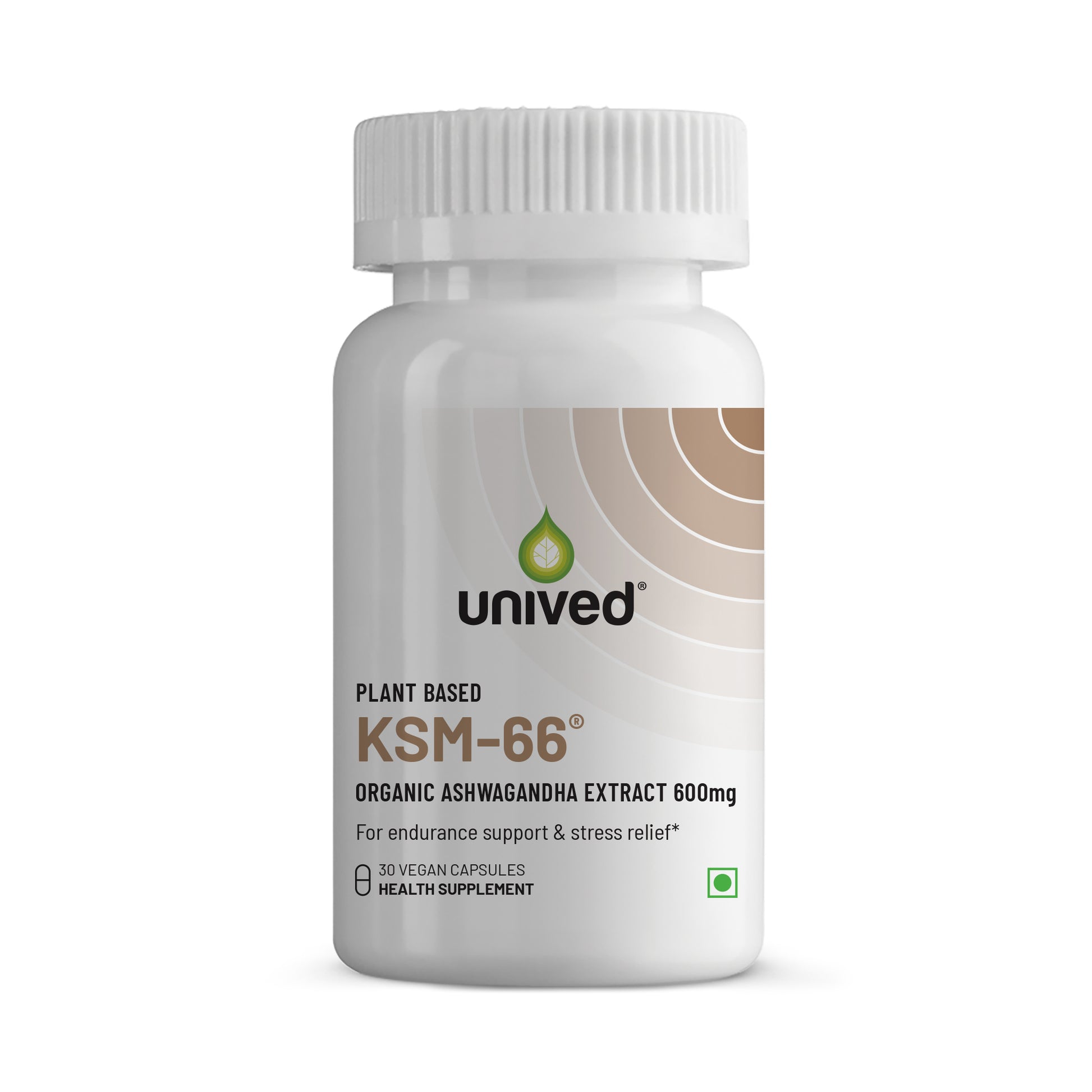 Unived KSM-66 Ashwagandha Best Vegan Stress & Energy Supplement in India Unived KSM-66 Ashwagandha Best Vegan Stress & Energy Supplement in India