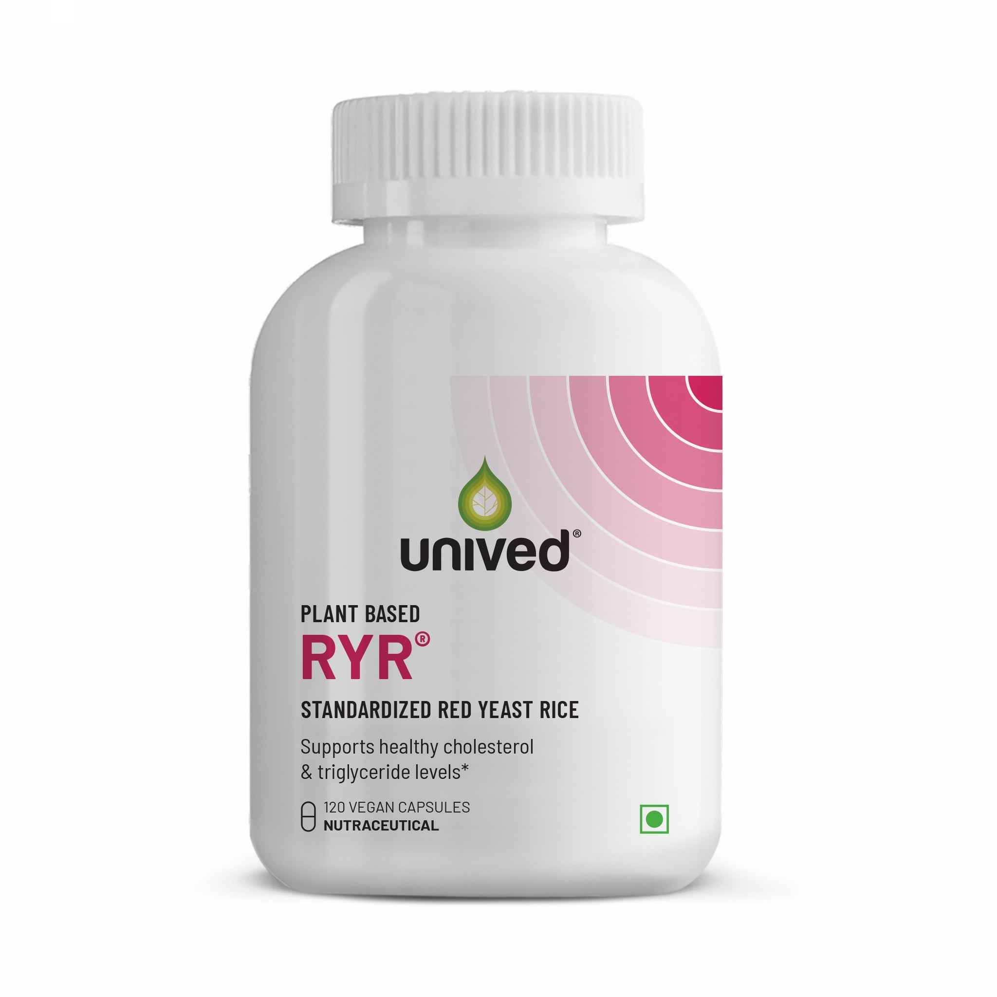 Red Ryr Unived RYR – Natural Red Yeast Rice for Cholesterol & Heart Health